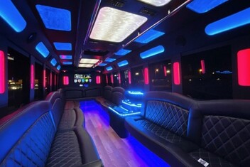 Mesa Limousine Bus Interior