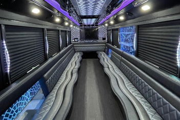 Mesa Party Bus Interior