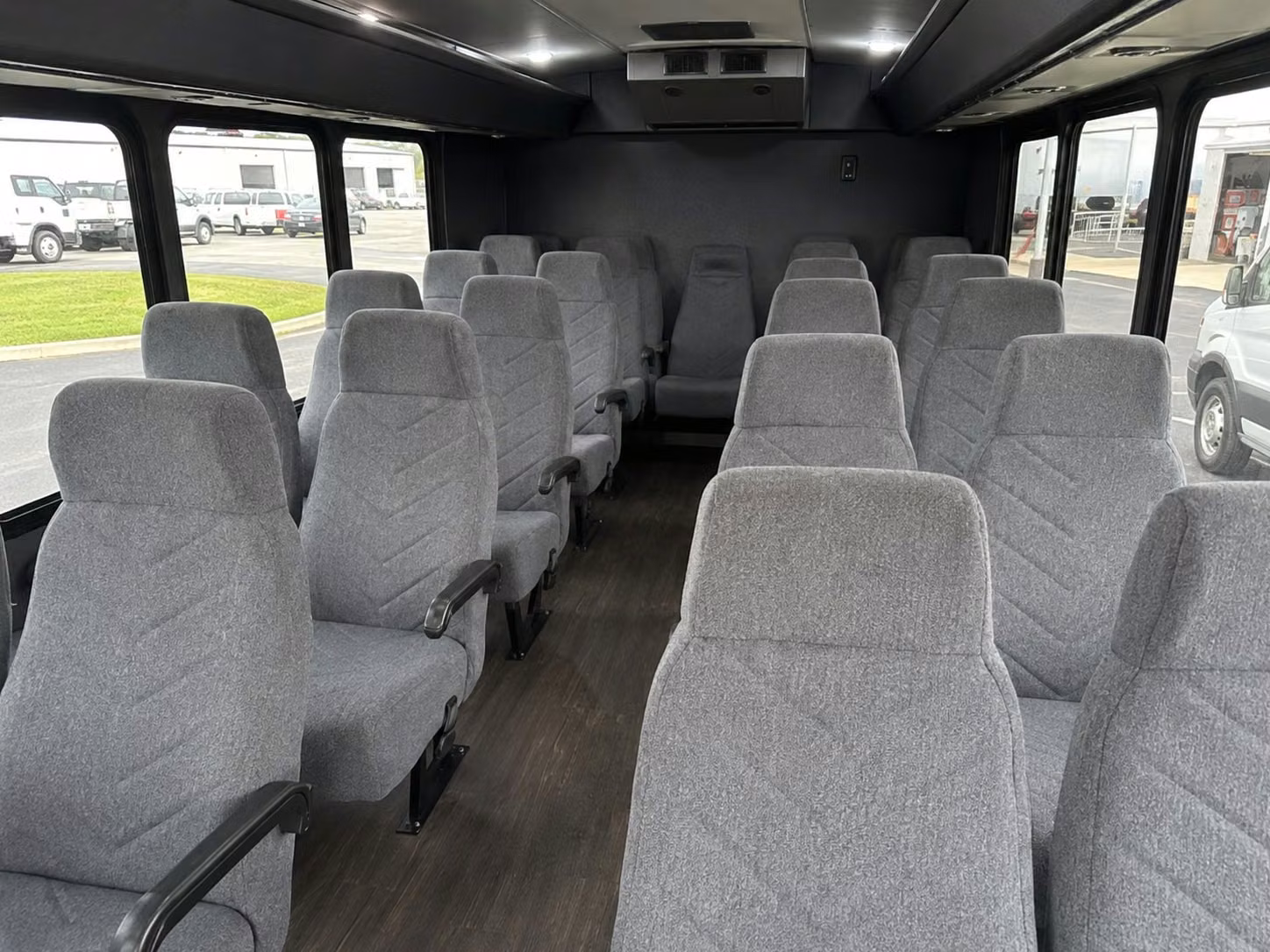 15 passenger minibus inside
