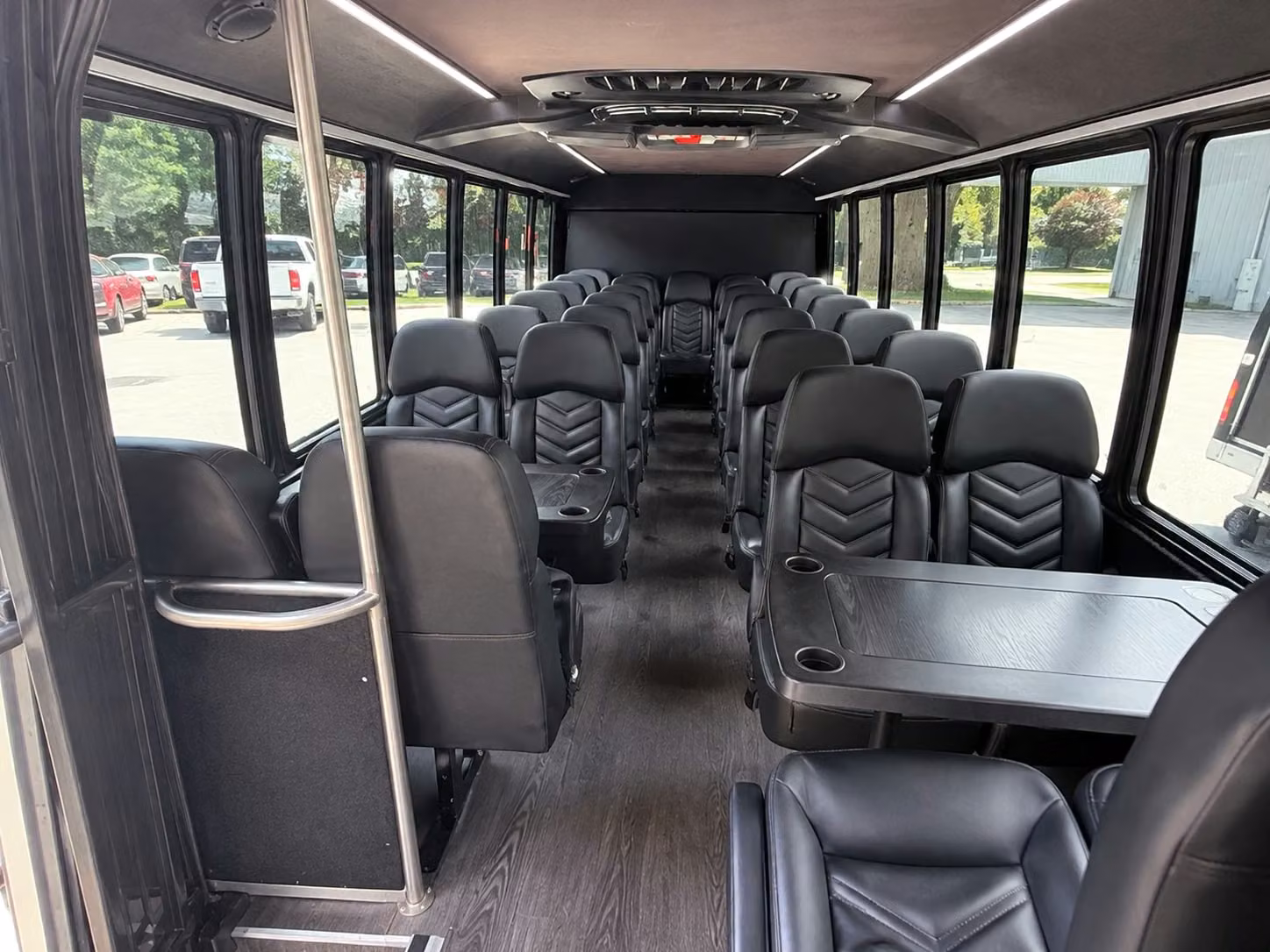 20 passenger minibus interior