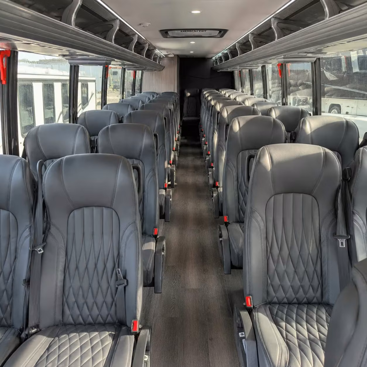 30 passenger minibus interior