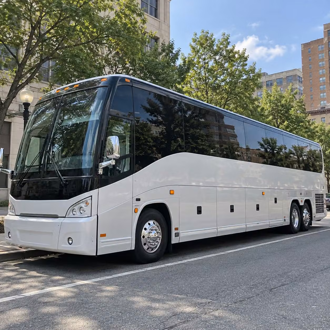 charter bus shuttles for mesa city government offices and municipal events
