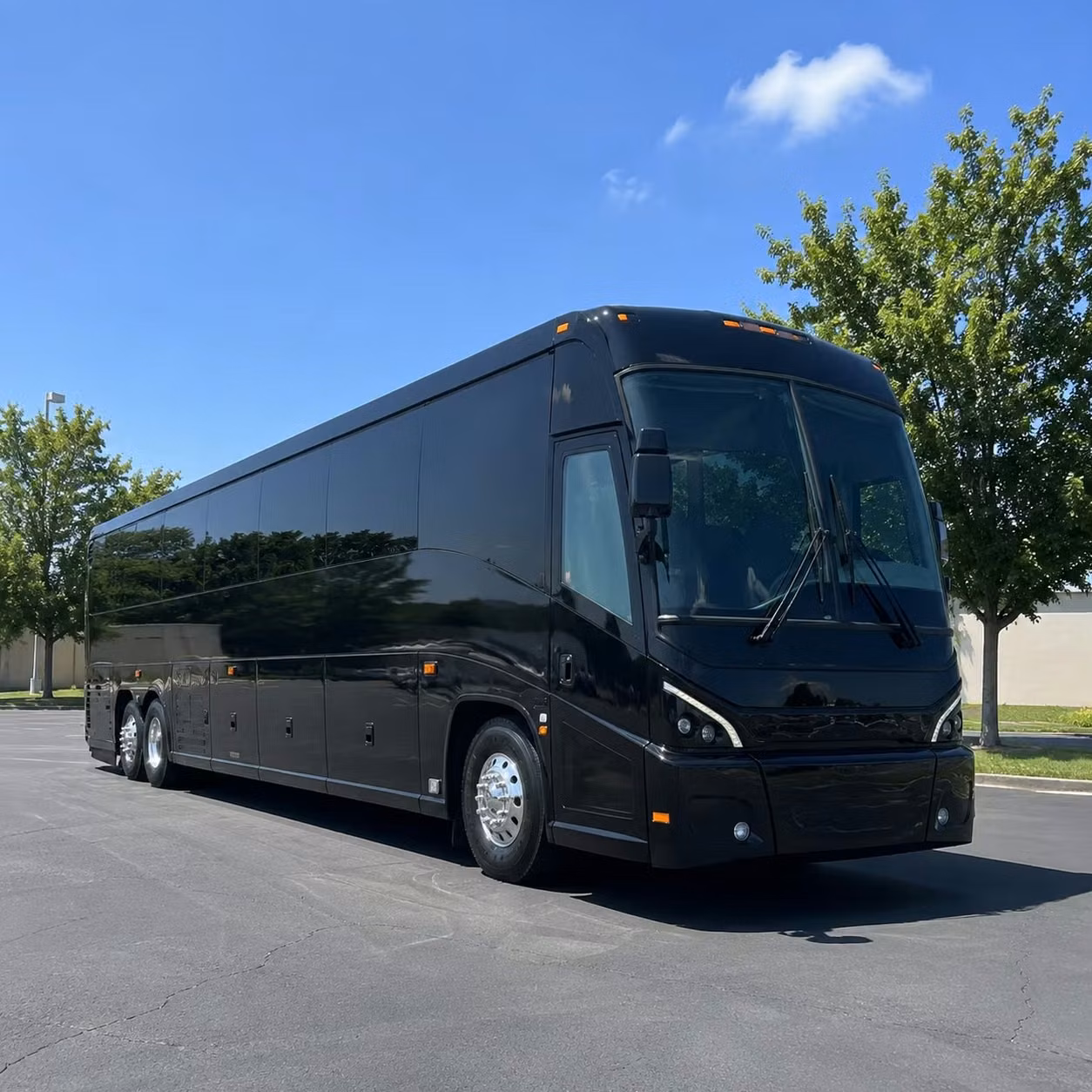 mesa 56 passenger charter bus rental