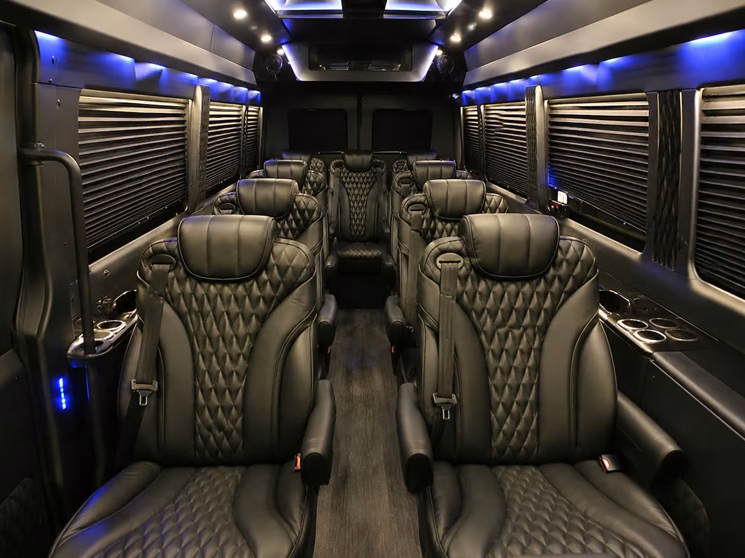 sprinter van with driver interior