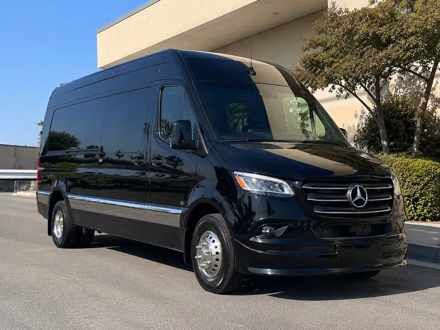 sprinter van with driver